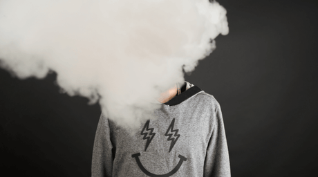 Smoke from vape