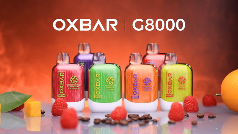 Elevate Your Vaping Experience with VapoRider's OXBAR G8000 Night Fall Edition Disposable E-Cigarette