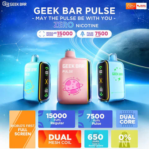 Geek Bar Pulse Review VapoRider Geek Bar Pulse Review VapoRider