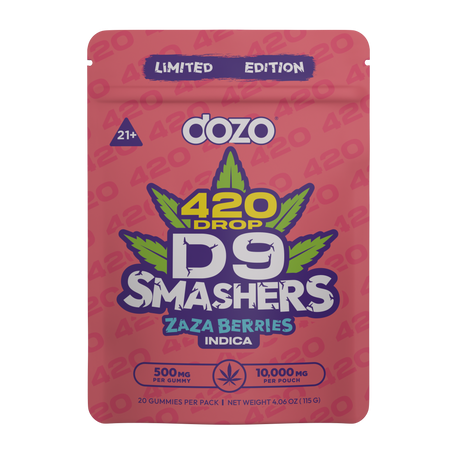 DOZO D9 Smashers Gummies 10,000MG - 20 Count