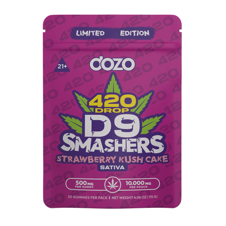 DOZO D9 Smashers Gummies 10,000MG - 20 Count