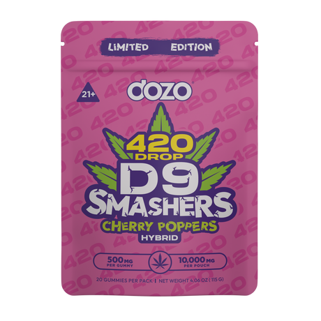 DOZO D9 Smashers Gummies 10,000MG - 20 Count
