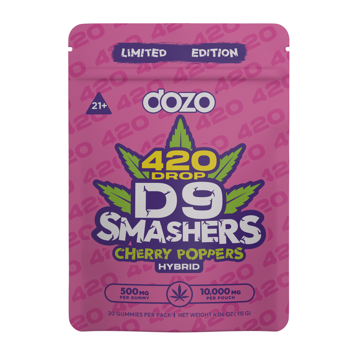 DOZO D9 Smashers Gummies 10,000MG - 20 Count