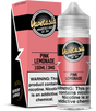 Pink Lemonade by Vapetasia 100ML bottle featuring a blend of sweet raspberries and tangy lemon with a 70/30 VG/PG ratio, available in 3MG and 6MG nicotine strengths.