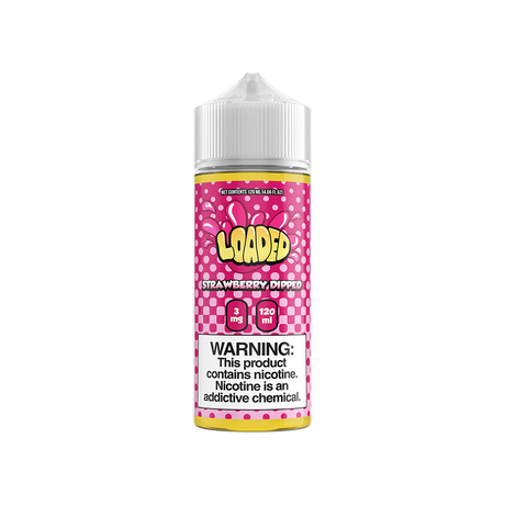 Strawberry Dipped By LOADED Series 120mL Bottle