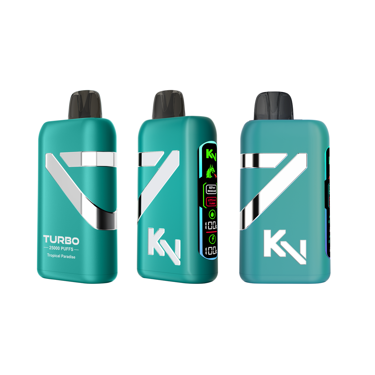 KV Turbo 25K Rechargeable Disposable Device – 25000 Puffs