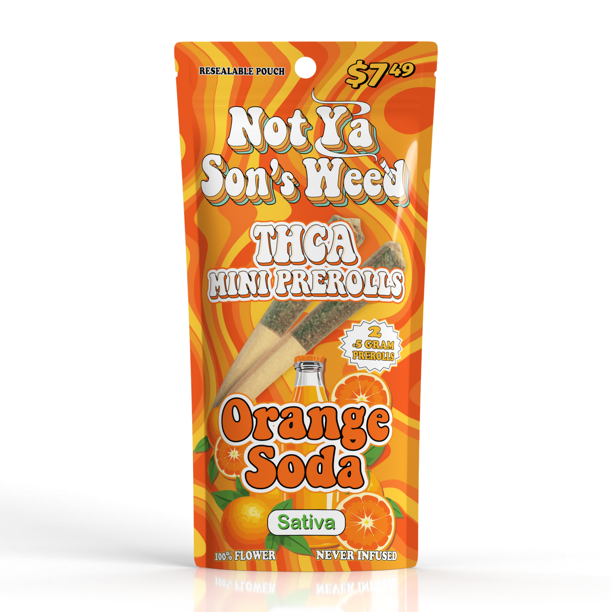 Not Ya Son's Weed 0.5g THCA Mini Pre Rolls - 2 Count