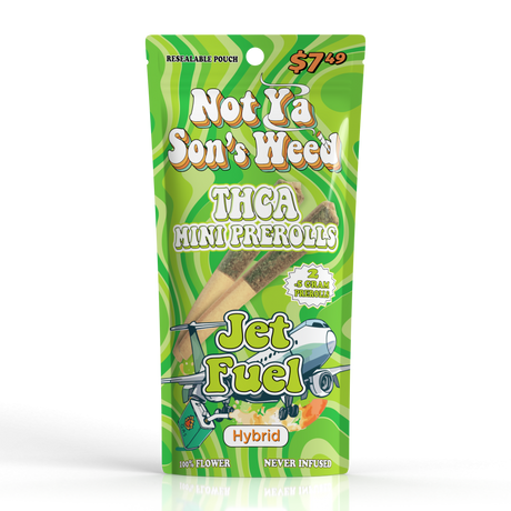 Not Ya Son's Weed 0.5g THCA Mini Pre Rolls - 2 Count