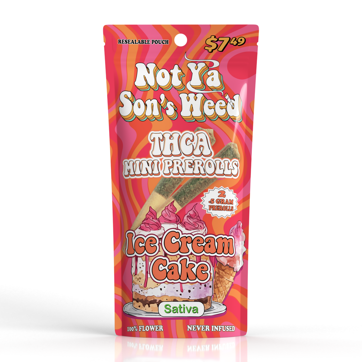 Not Ya Son's Weed 0.5g THCA Mini Pre Rolls - 2 Count