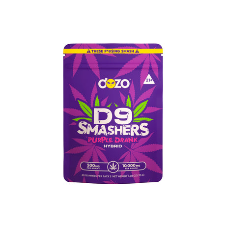DOZO D9 Smashers Gummies 10,000MG - 20 Count