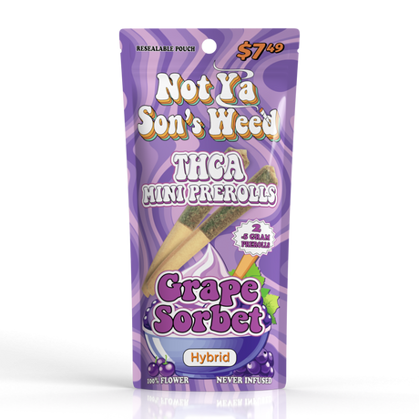 Not Ya Son's Weed 0.5g THCA Mini Pre Rolls - 2 Count