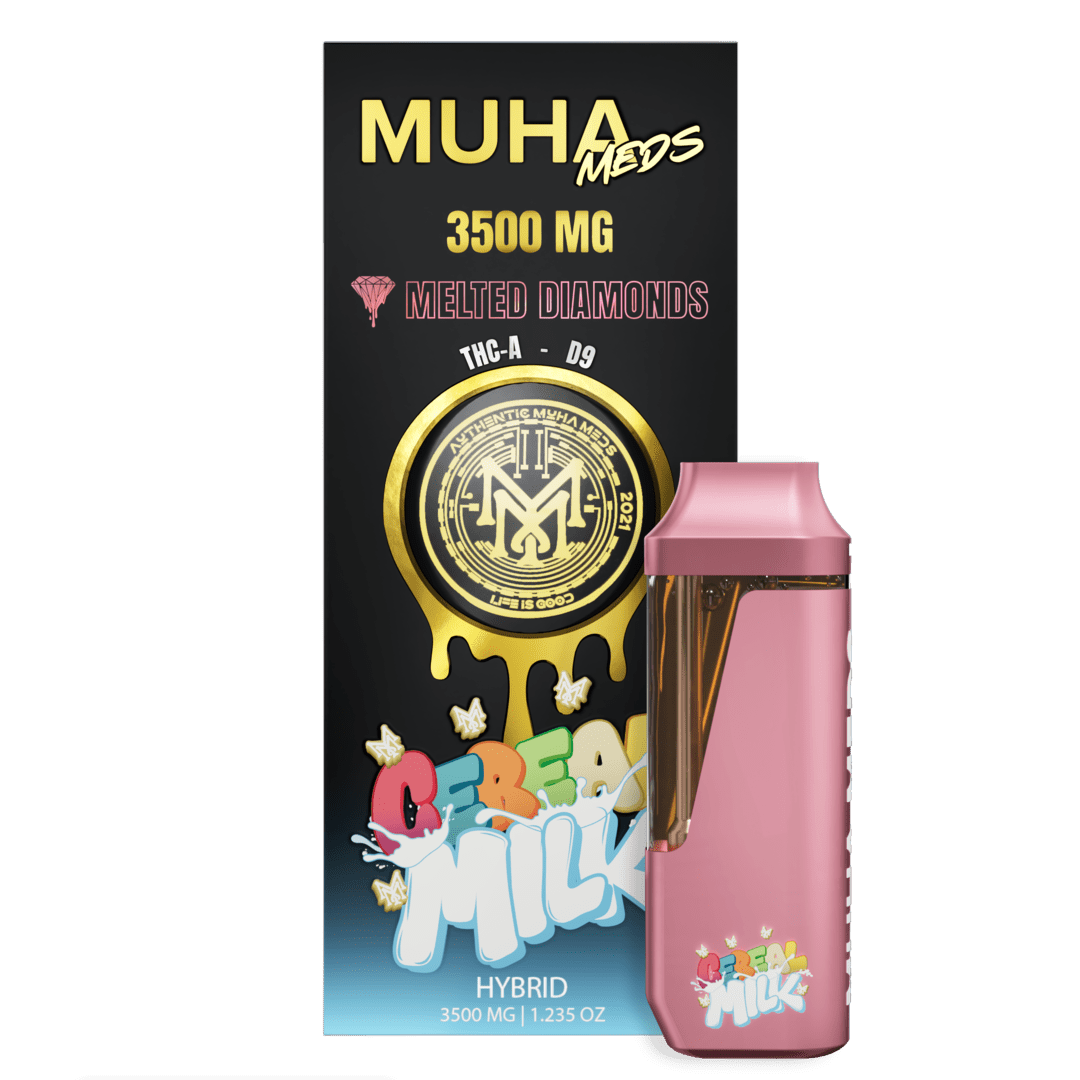 MUHA MEDS Melted Diamonds THC-A D9 3.5g Disposable