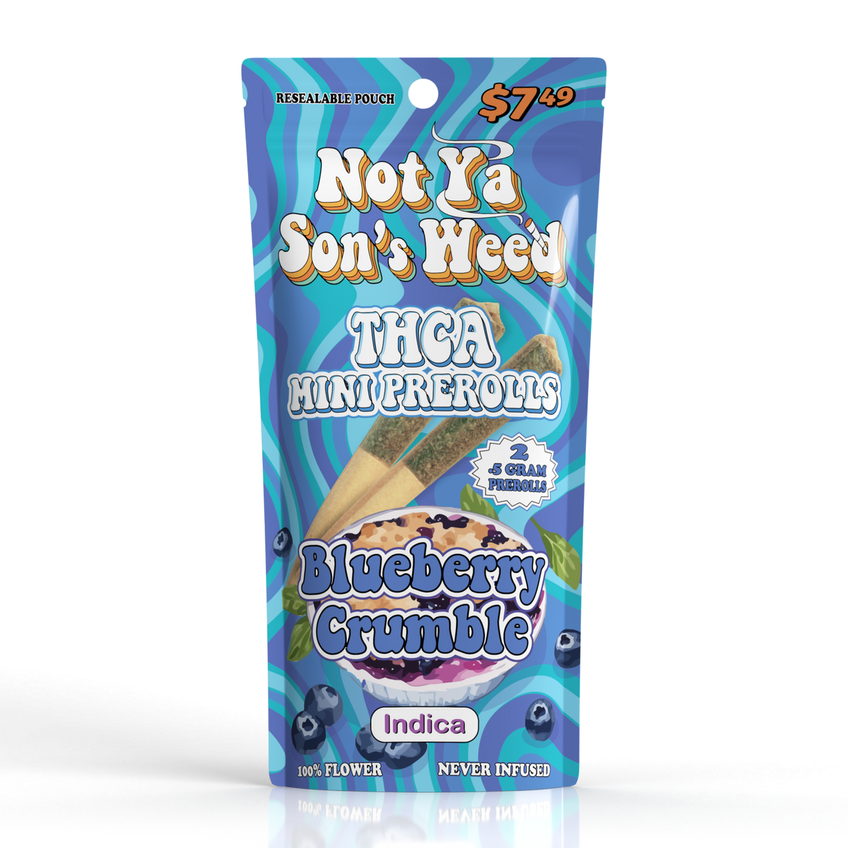 Not Ya Son's Weed 0.5g THCA Mini Pre Rolls - 2 Count