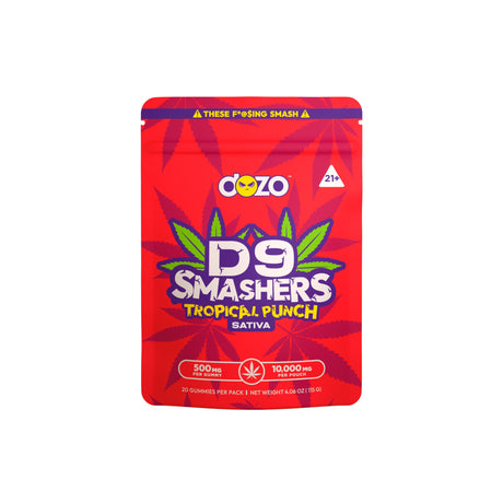 DOZO D9 Smashers Gummies 10,000MG - 20 Count