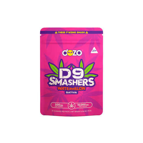 DOZO D9 Smashers Gummies 10,000MG - 20 Count