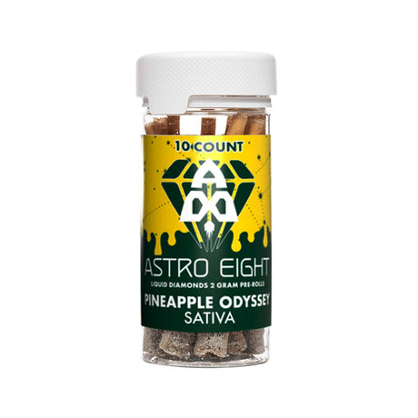 Discover ASTRO EIGHT THC-A Liquid Diamonds Pre-rolls – 10-pack of lab-tested THC-A joints in 2G pre-rolls. Choose from 8 premium strains for a pure, smooth THC-A experience.