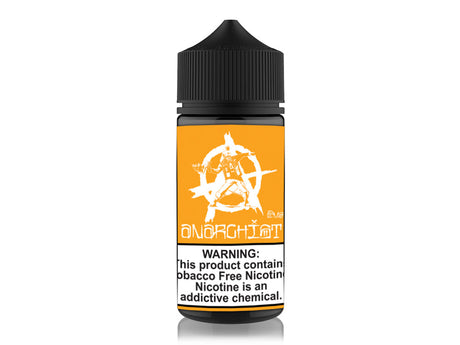 Orange by Anarchist Tobacco-Free Nicotine E-Liquid 100ml Bottle