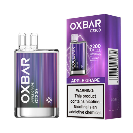 OXBAR G2200 Disposable Device – 2200 Puffs