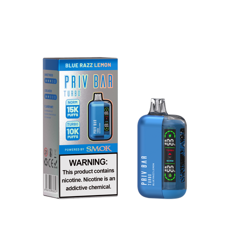 PRIV BAR Turbo Disposable Device - 15000 Puffs