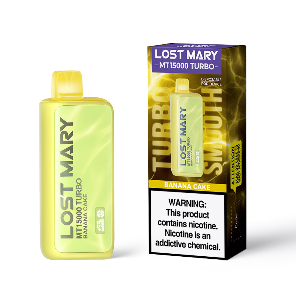 LOST MARY MT15K TURBO – 15,000 Puffs | High-Capacity Texas