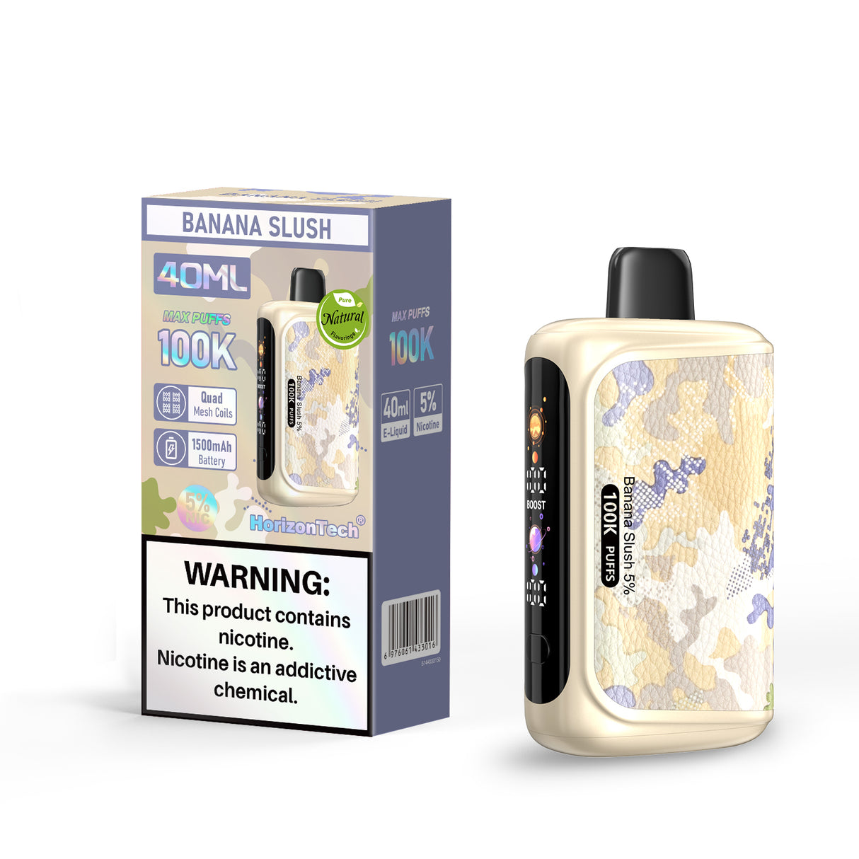 Made in Indonesia | HorizonTech 100K "Slush Series" Disposable Device - 100,000 Puffs