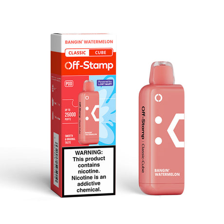 Off-Stamp X-CUBE Classic Cube 25K Disposable POD (Texas Market) – 25000 Puffs