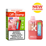 ⭐️TEXAS COMPLIANT ⭐️ | Off-Stamp X-CUBE "Crystal Cube" 35K Disposable KIT – 35,000 Puffs