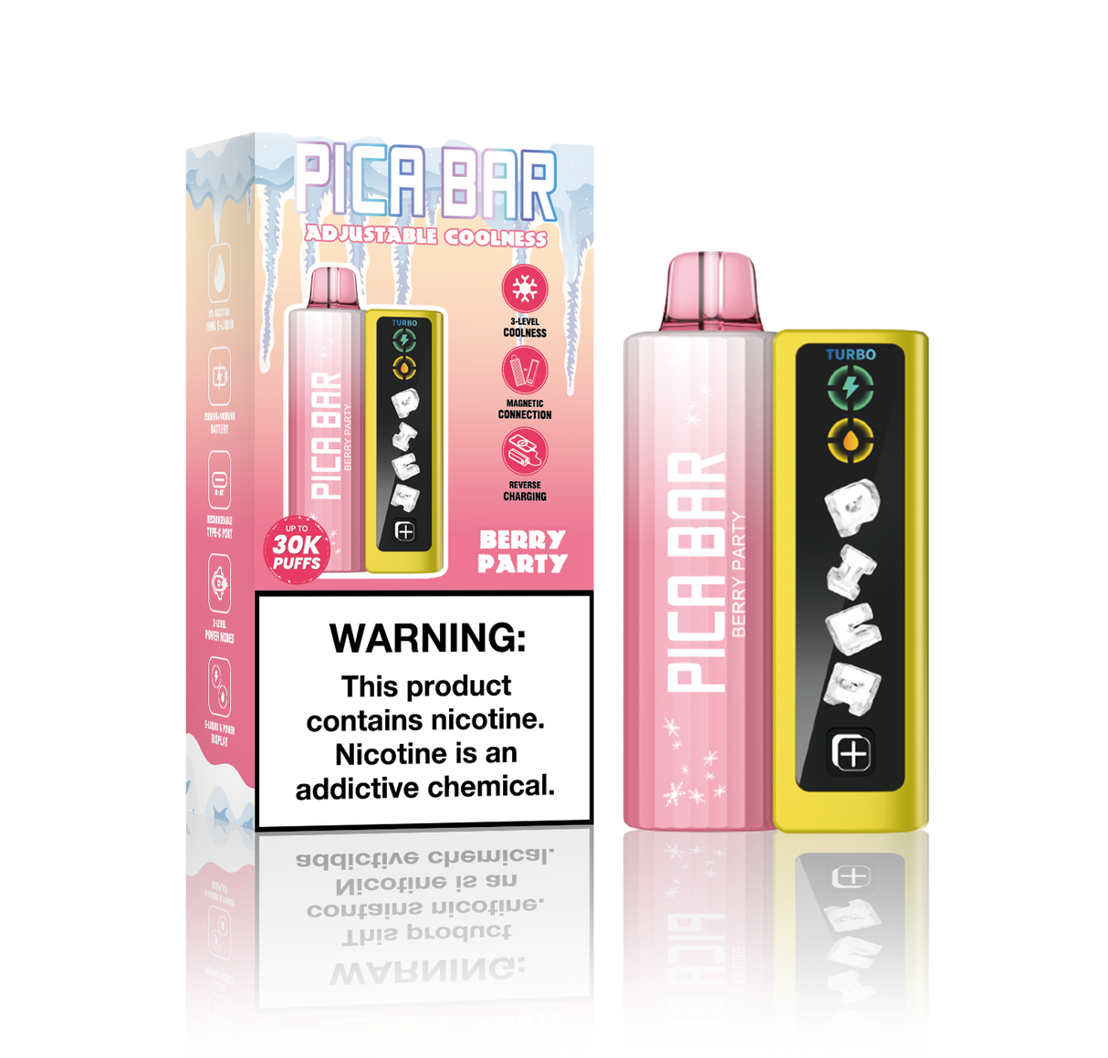 🎁 Assembled in USA | PICA BAR "TUNING" 30K Disposable KIT - 30,000 Puffs (Discount)