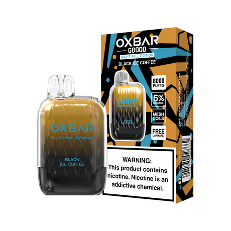 OXBAR G8000 Night Fall Edition Rechargeable Disposables - 8000 Puffs