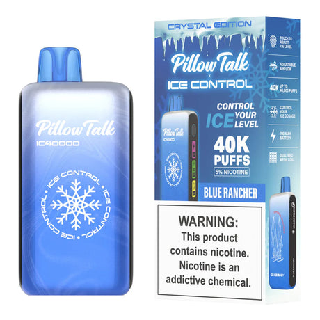 Pillow Talk Ice Control IC40000 "Crystal Edition" Disposable - 40000 Puffs