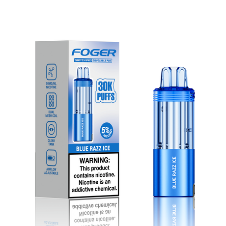 Made in USA | FOGER Switch Pro 30K Disposable Device POD - 30,000 Puff