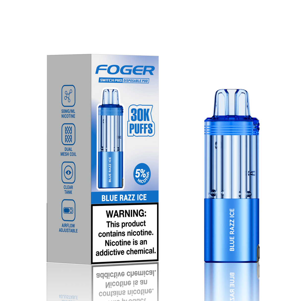 FOGER Switch Pro 30K Disposable Device POD - 30,000 Puff