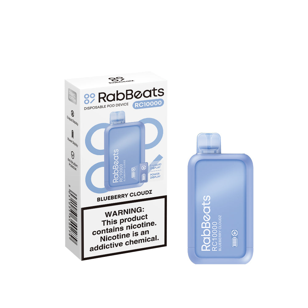 RabBeats RC10000 Rechargeable Disposable Device - 10000 Puffs