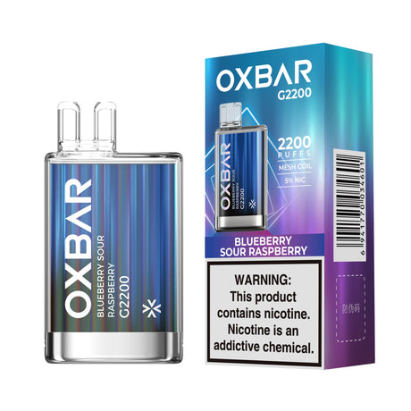 OXBAR G2200 Disposable Device – 2200 Puffs x 10 PCs