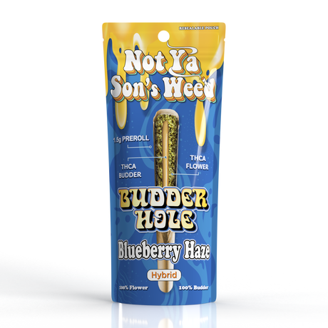 Not Ya Son's Weed THCA "BUDDERHOLE" 1.5g Pre Rolls - 2 Count