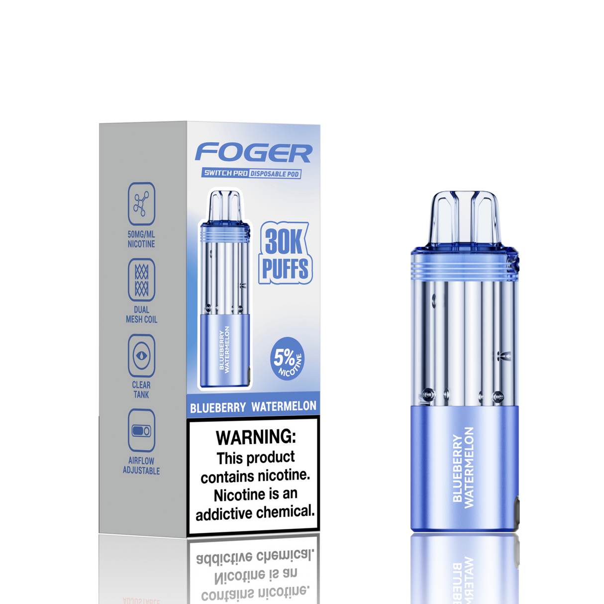 FOGER Switch Pro 30K Disposable Device POD - 30,000 Puff