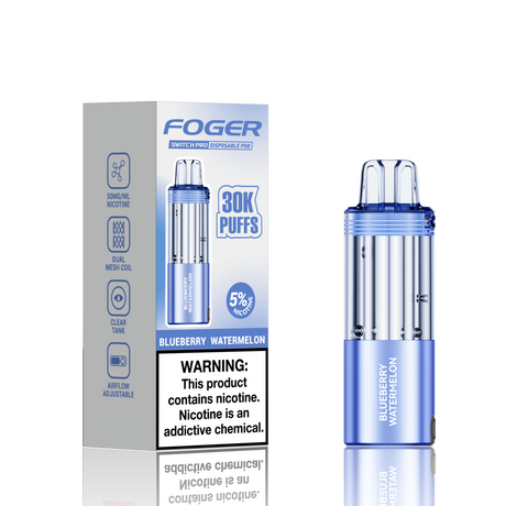 Made in USA | FOGER Switch Pro 30K Disposable Device POD - 30,000 Puff