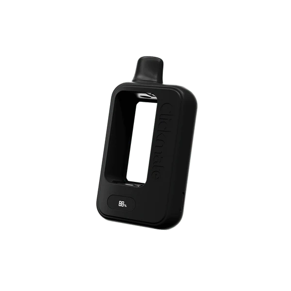 7 Daze Clickmate Disposable Battery with indicator screen and rechargeable 650mAh battery.