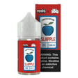 7 Daze Reds Apple x KEEP IT 100 Slapple 30ML nicotine salt e-liquid with apple, blue raspberry, and mixed berry flavor.