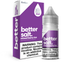 Better Salt Mixed Berry Ice 30ML nicotine salt e-liquid blends strawberry, blueberry, raspberry, and icy menthol flavor. Perfect for pod systems. Shop now.
