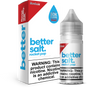 Better Salt Rocket Pop 30ML nicotine salt e-liquid with cherry, lemon, blue raspberry, and icy flavor.
