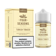 FOUR SEASONS Turkish Tobacco 60ML e-liquid with aromatic Latakia tobacco and subtle spicy flavor profile.