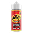 LOADED Strawberry Jelly Donut 120ML e-liquid with sweet strawberry jelly-filled donut flavor profile.