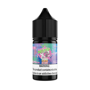 NOMS X2 SALT Kiwi Passion Fruit Nectarine 30ML nicotine salt e-liquid with tropical fruit flavor blend.