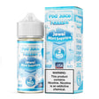 Pod Juice FREEZE Jewel Mint Sapphire 100ML e-liquid with sweet mint and icy menthol flavor profile.