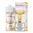 Pod Juice Glazed Donut 100ML e-liquid bottle with warm glazed donut dessert flavor.