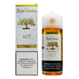 Ripe Vape VCT 120ML e-liquid with vanilla custard and smooth tobacco flavor profile.