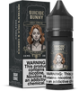 Suicide Bunny SALTS Mother’s Milk 30ML nicotine salt e-liquid with strawberry and creamy custard flavor profile.