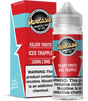 Vapetasia Killer Fruits ICED Trapple 100ML e-liquid with apple blend and icy menthol flavor.