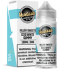 Vapetasia Killer Sweets Iced White Gummy 100ML e-liquid with pineapple gummy candy and icy menthol flavor.